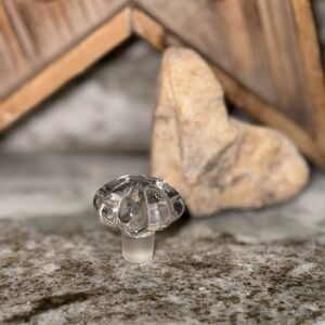 Vintage Glass Decanter Perfume Bottle Stopper